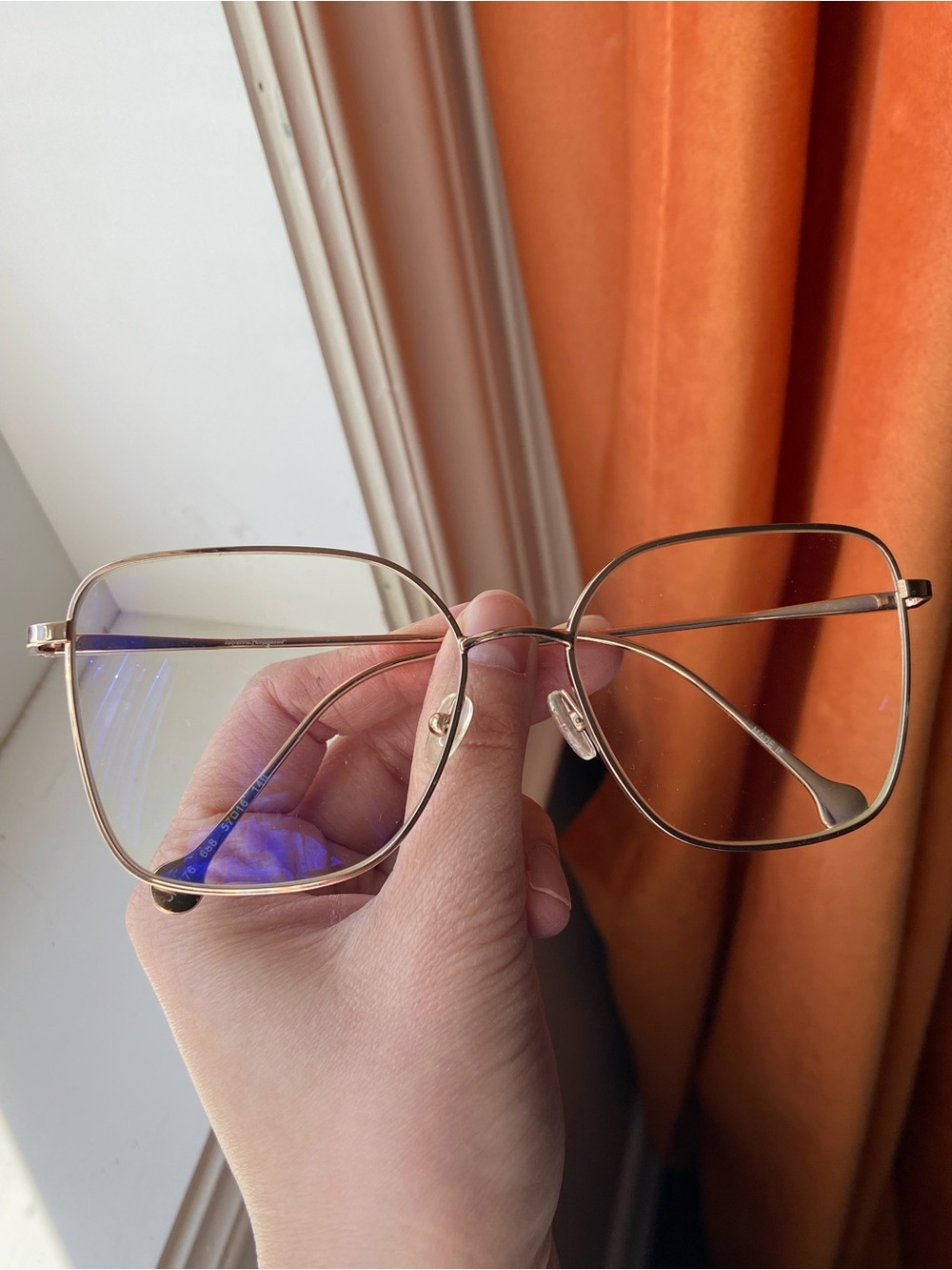 Salvatore Ferragamo Gold Frame Glasses SF2176 Unisex